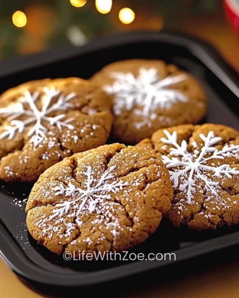 Big Soft Ginger Cookies