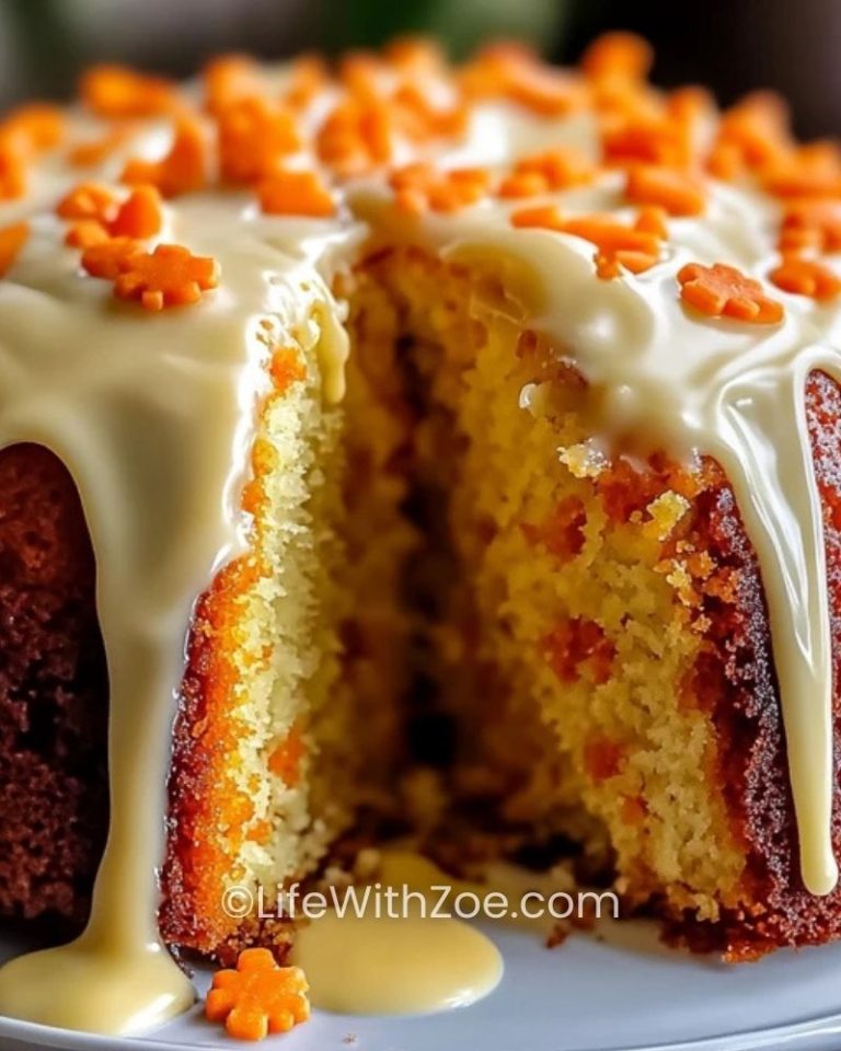 Carrot Pound Cake Recipe