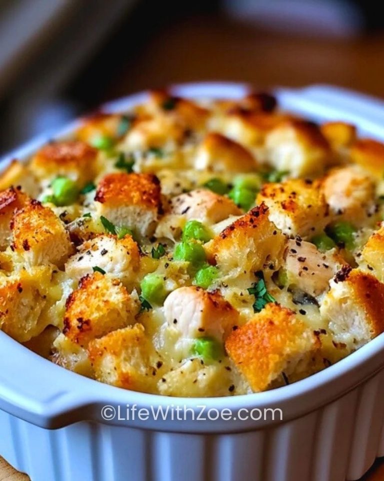 Chicken and Dressing Casserole