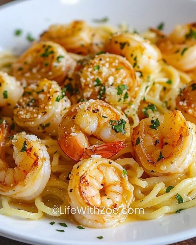 Famous Red Lobster Shrimp Scampi