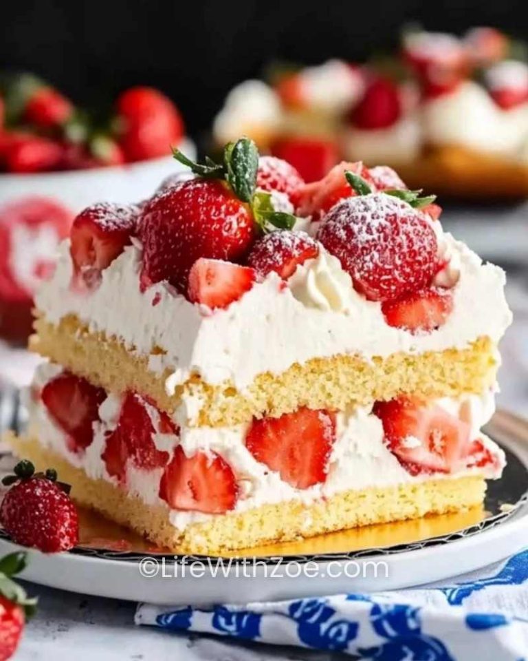 Strawberry Twinkie Cake