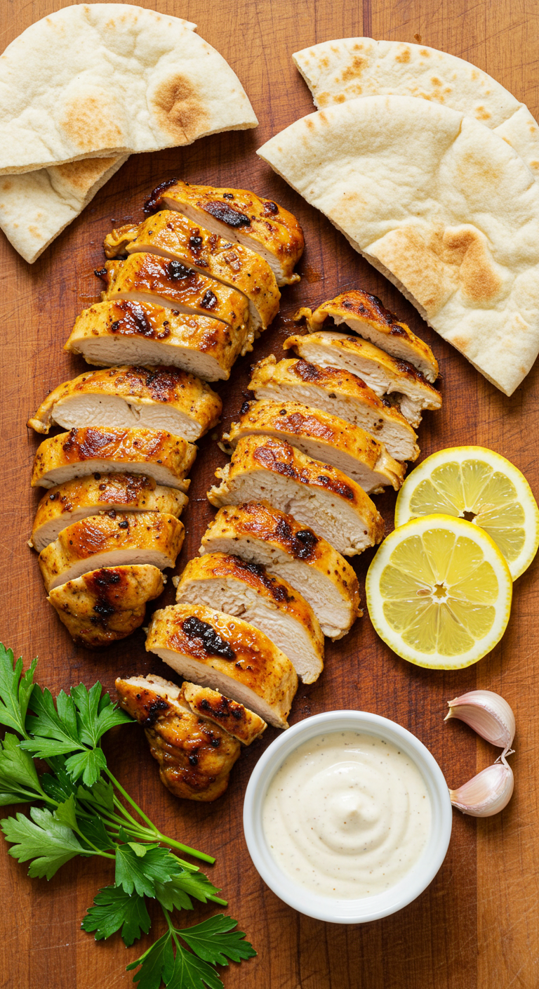 Chicken Shawarma in a Loaf Pan