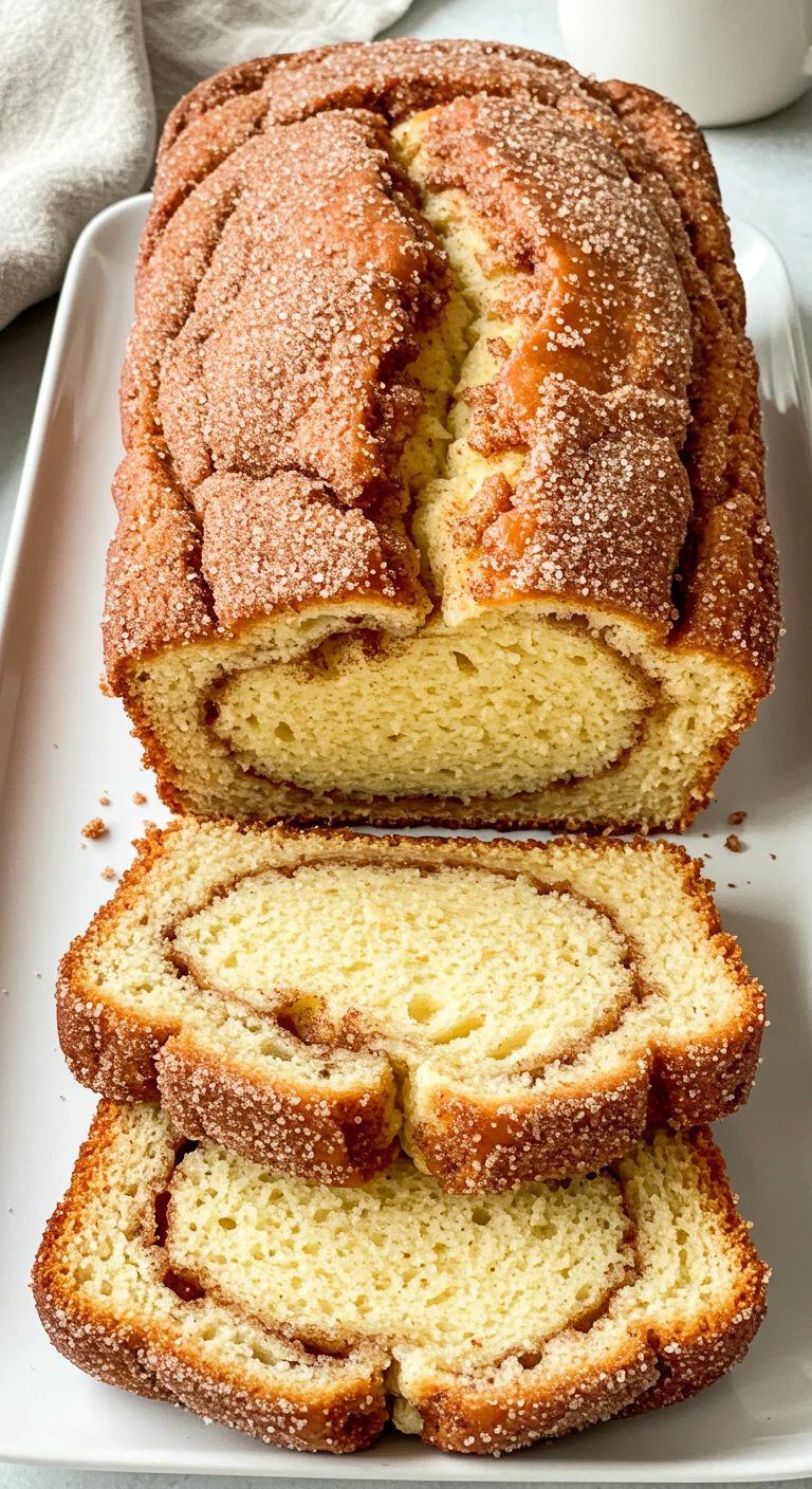 Cinnamon Donut Bread Recipe