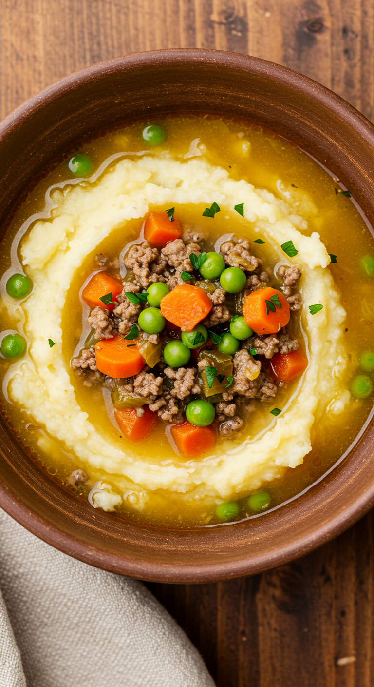 Comforting Shepherd’s Pie Soup