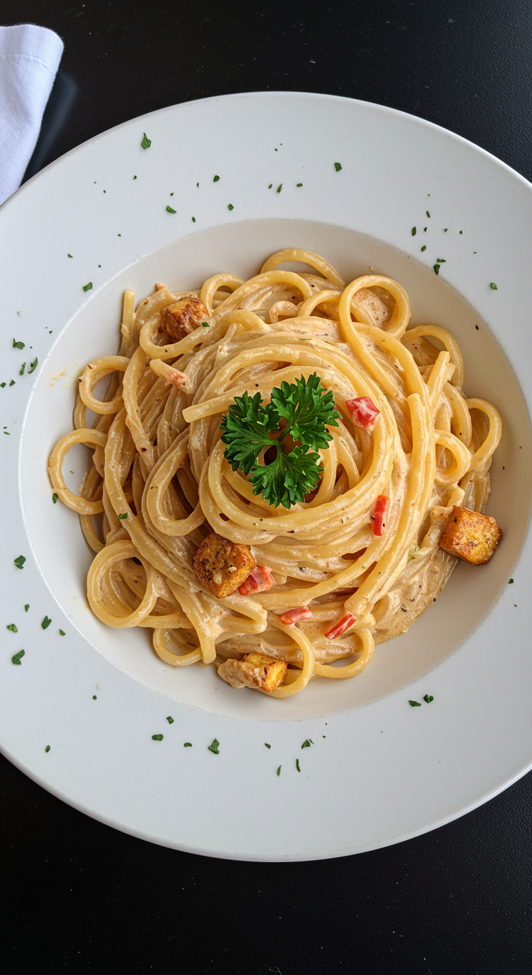 Creamy Cajun Linguine