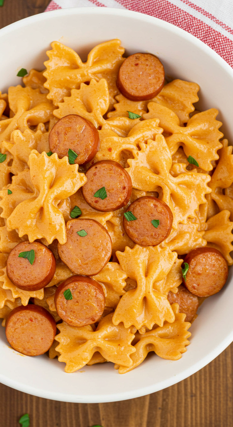 One-Pot Creamy Cajun Sausage Pasta