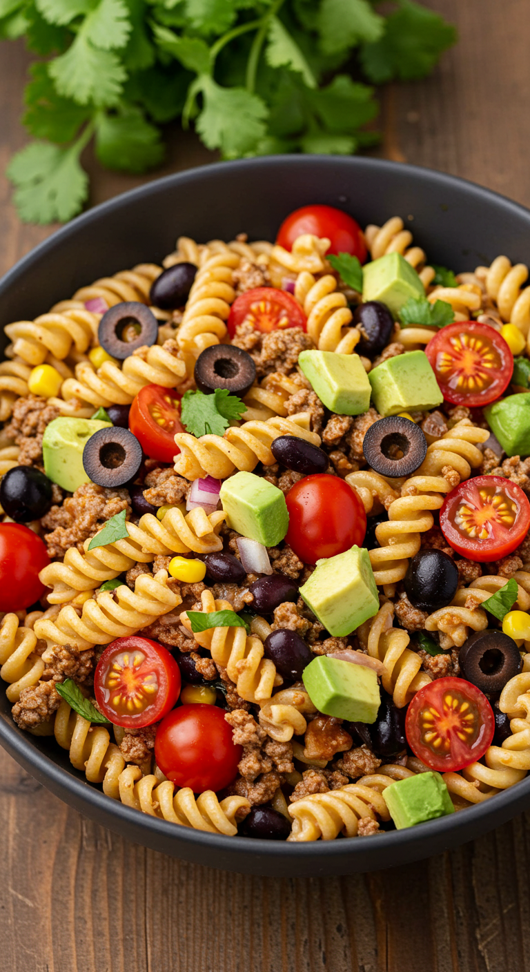Zesty Taco Pasta Salad