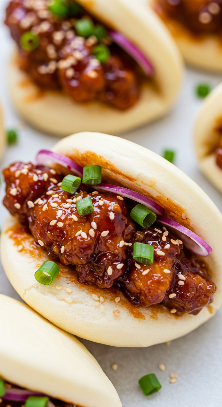 Korean Chicken Bao
