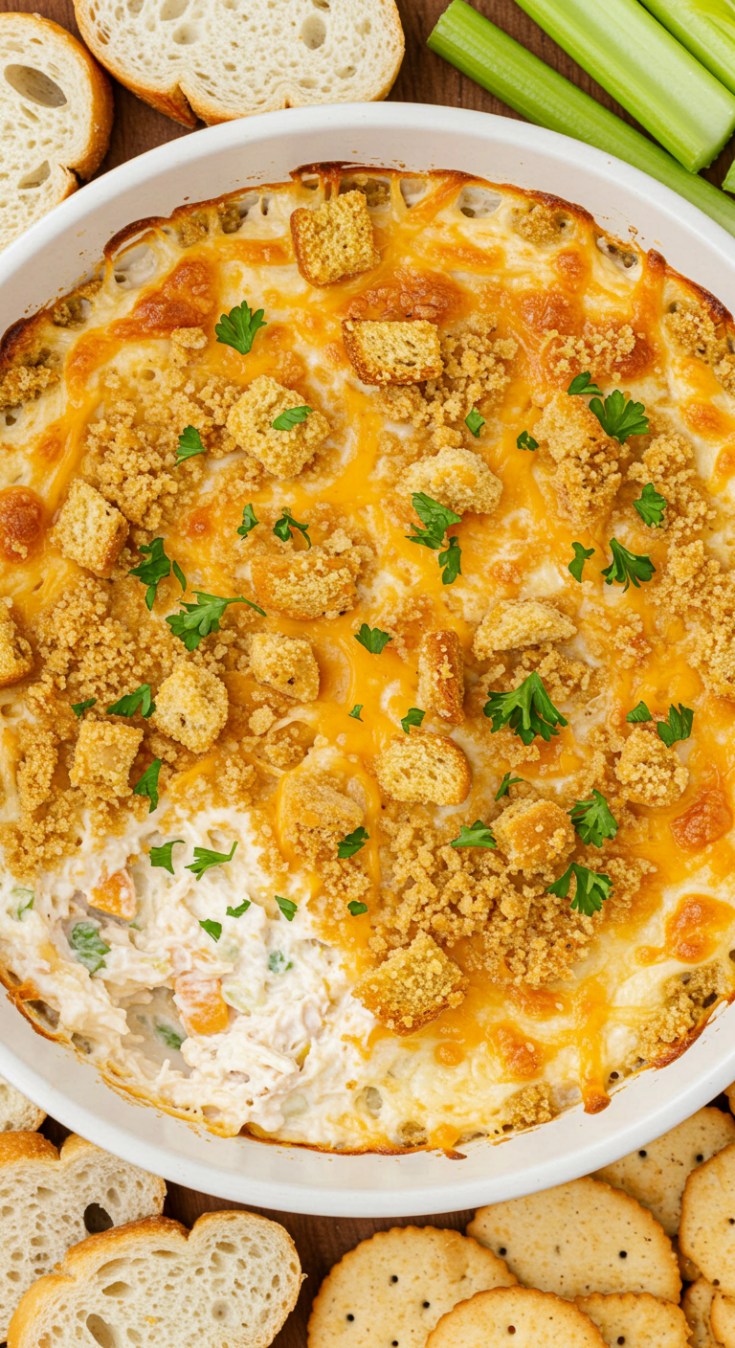 Chicken Caesar Salad Dip
