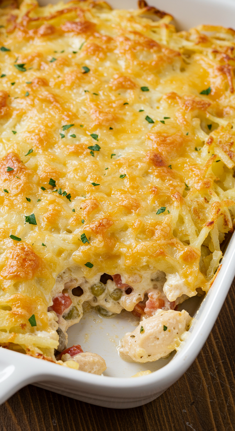 Chicken Hashbrown Casserole