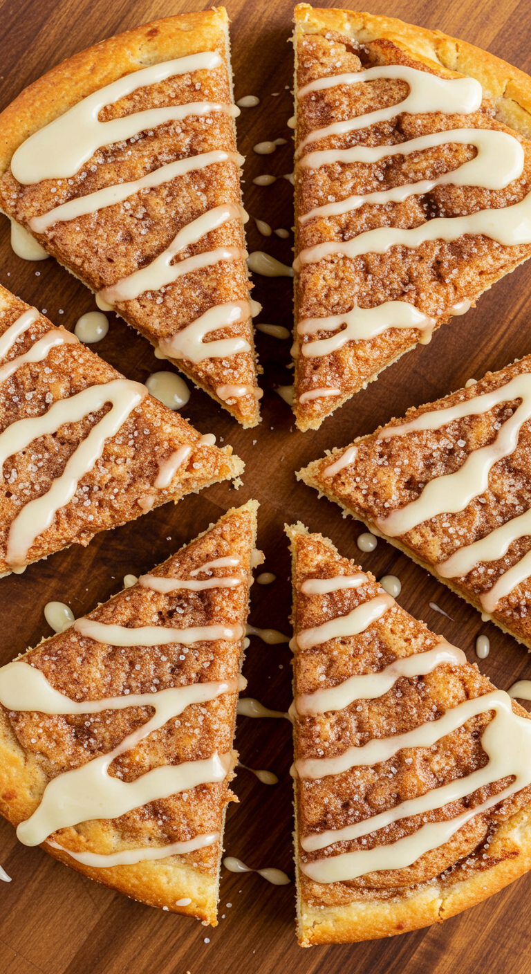 Cinnamon Sugar Pizza