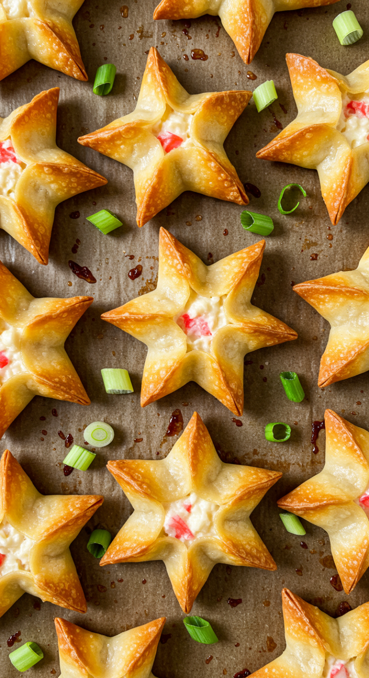 Crispy Baked Crab Rangoons