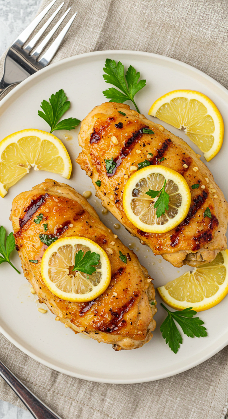 Easy and Delicious Lemon Garlic Chicken