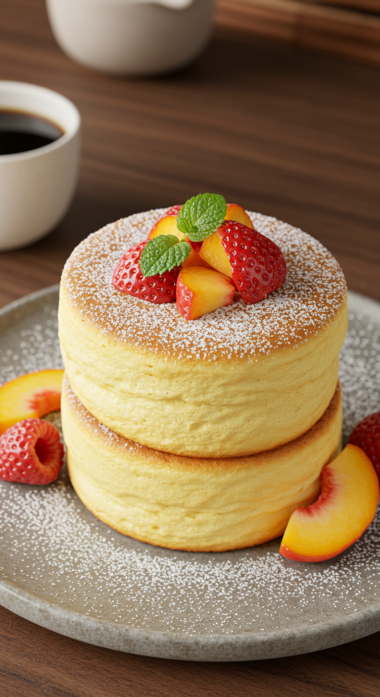 Fluffy Japanese Souffle Pancakes