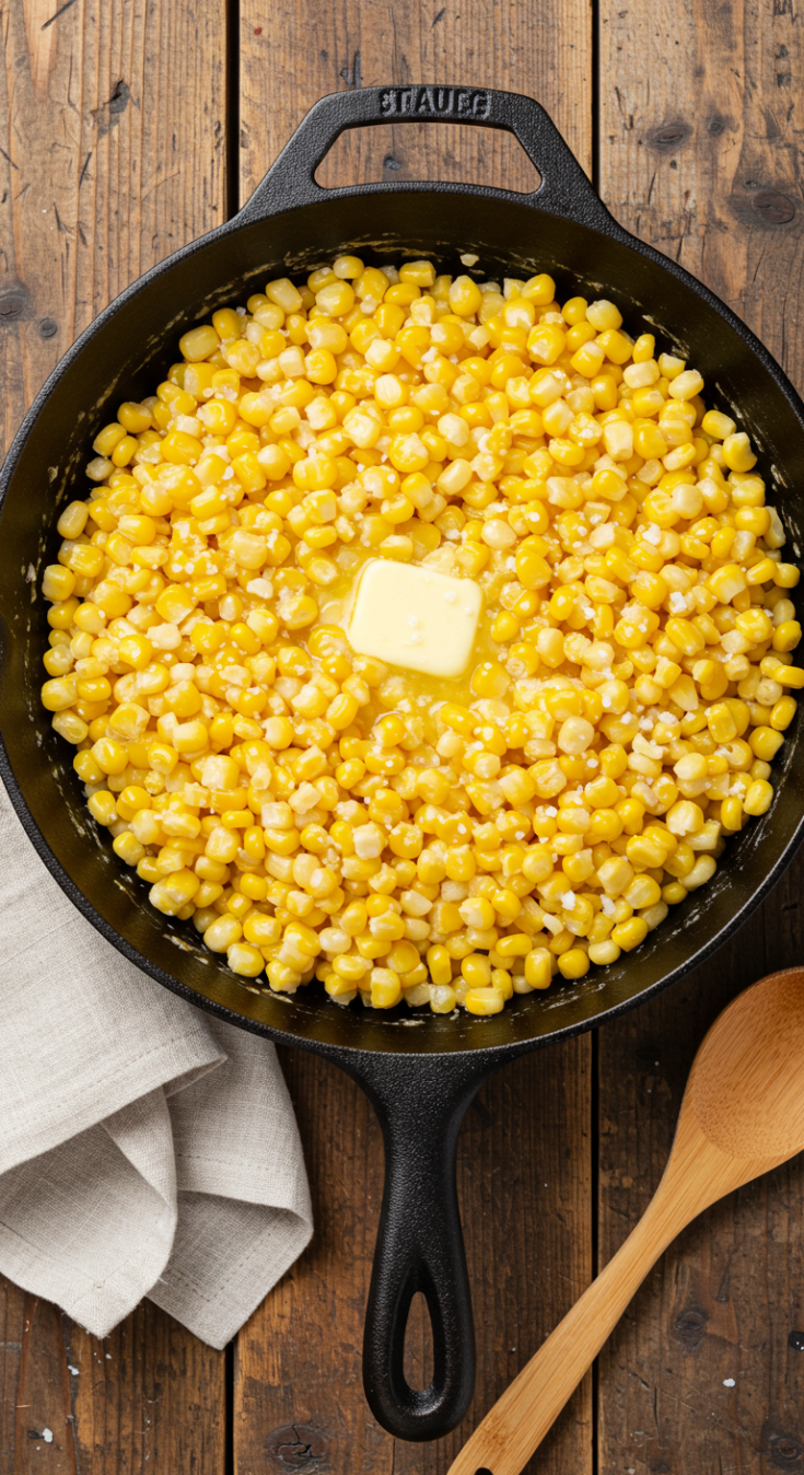 Honey Butter Skillet Corn
