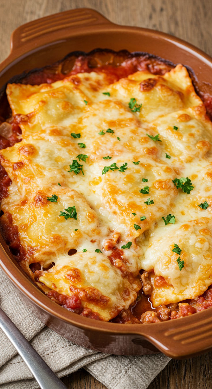 Million Dollar Ravioli Casserole