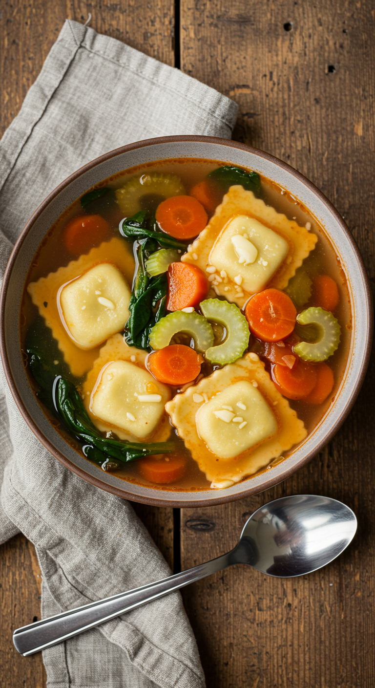 Ravioli Soup