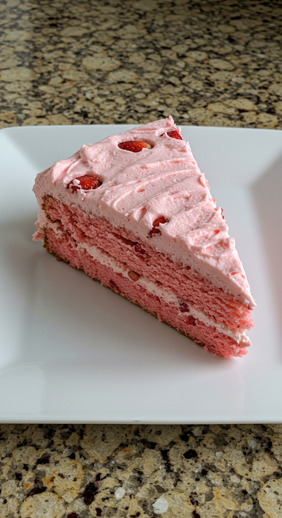 The Best Strawberry Cake Ever
