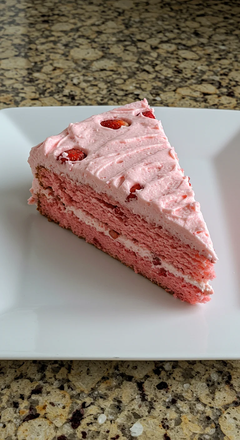 The Best Strawberry Cake Ever