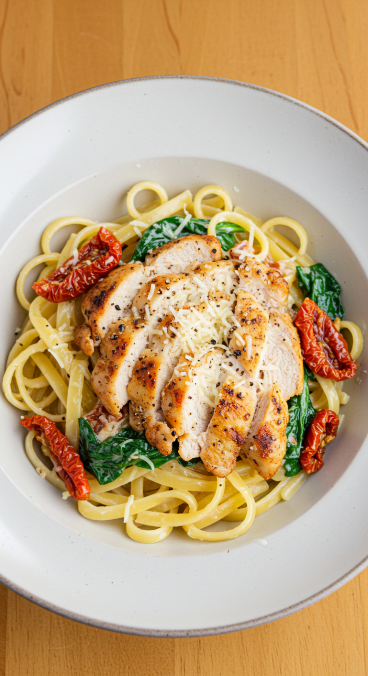 Tuscan Chicken Pasta