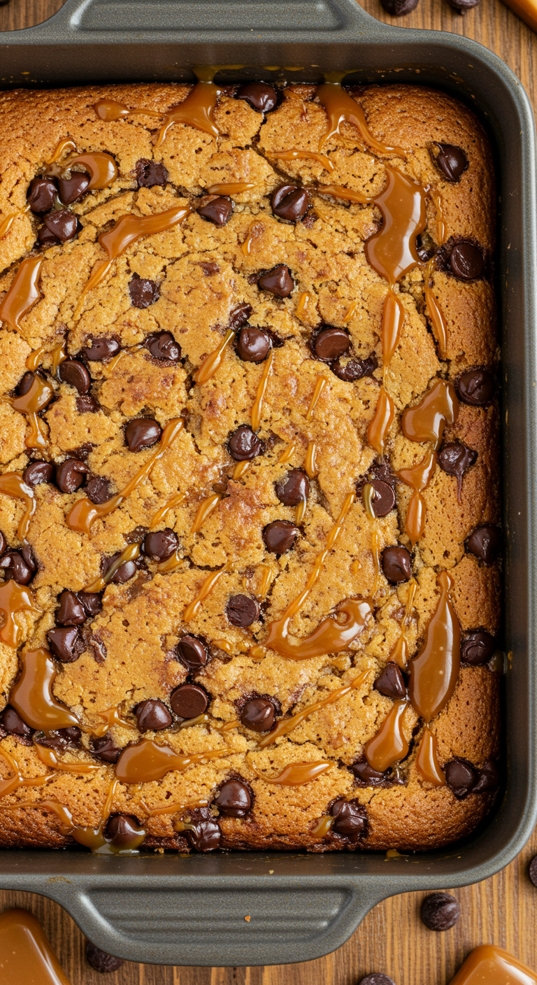 Chocolate Caramel Dump Cake