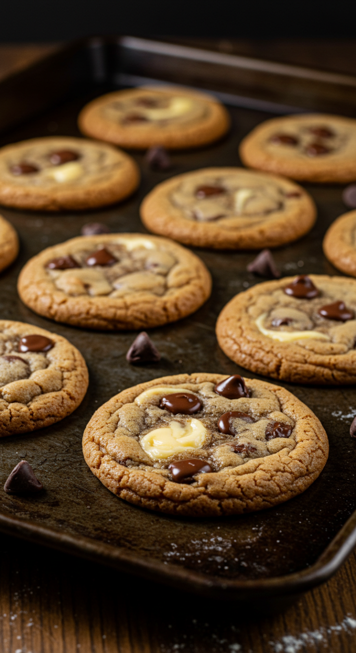 Irresistible Chocolate Chip Cheesecake Cookies