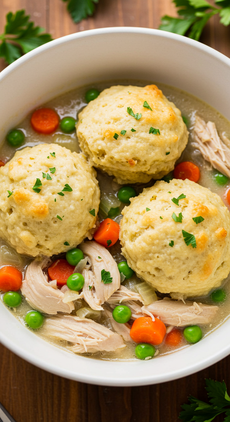 Crockpot Chicken and Dumplings