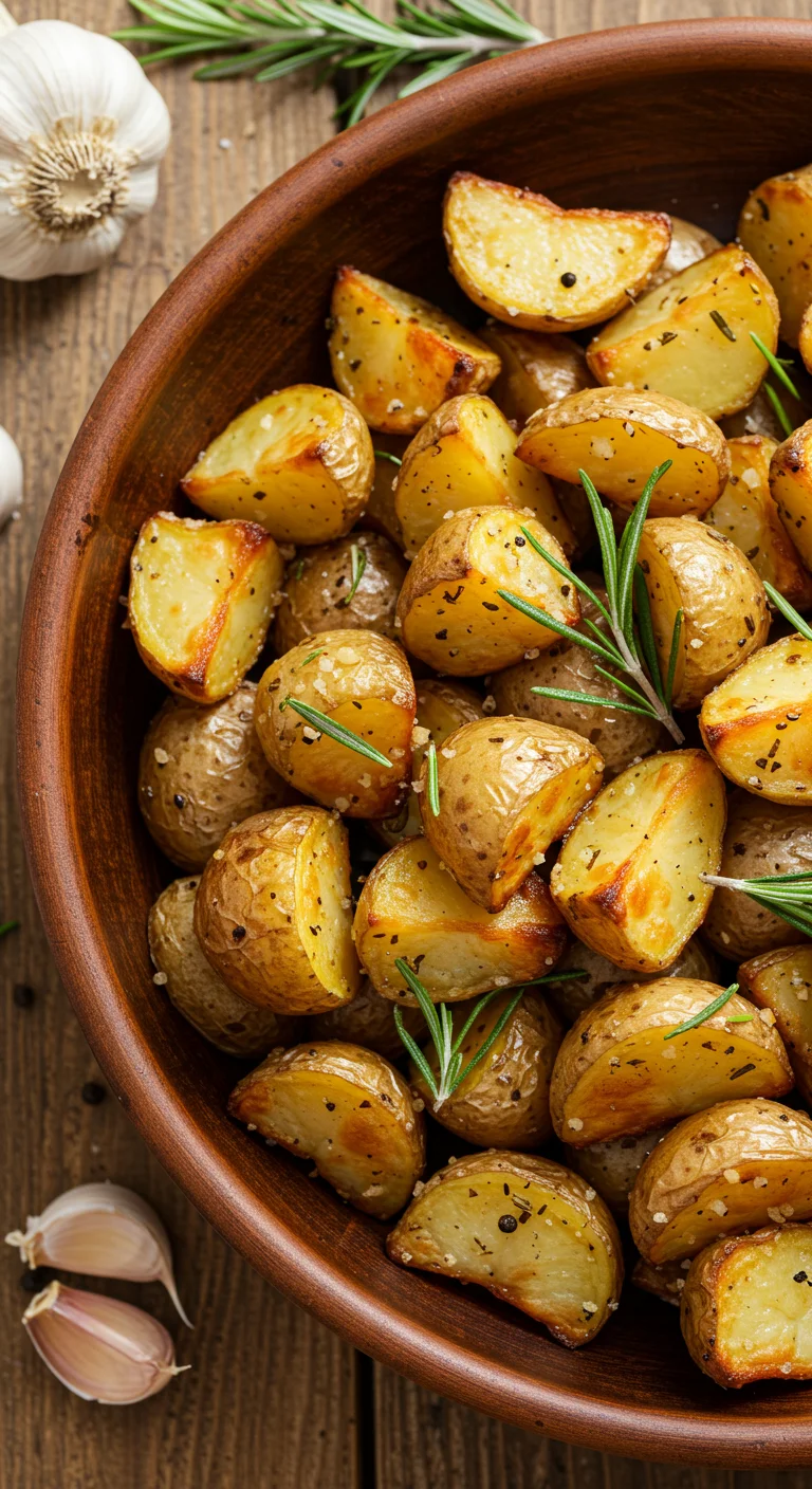 Garlic Roast Potatoes
