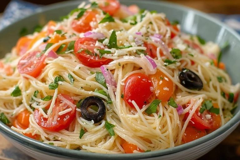 Angel Hair Pasta Salad
