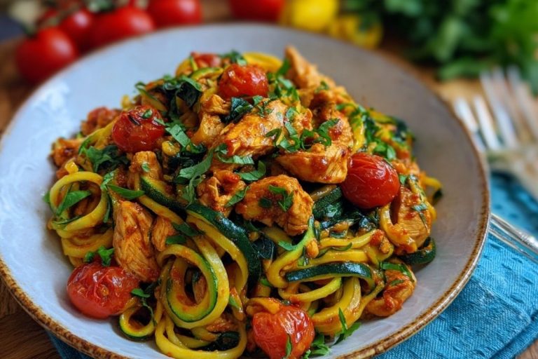 Chicken Zucchini Pasta