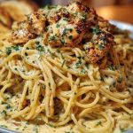 Creamy Cajun Chicken Spaghetti with Garlic Mozzarella Sauce