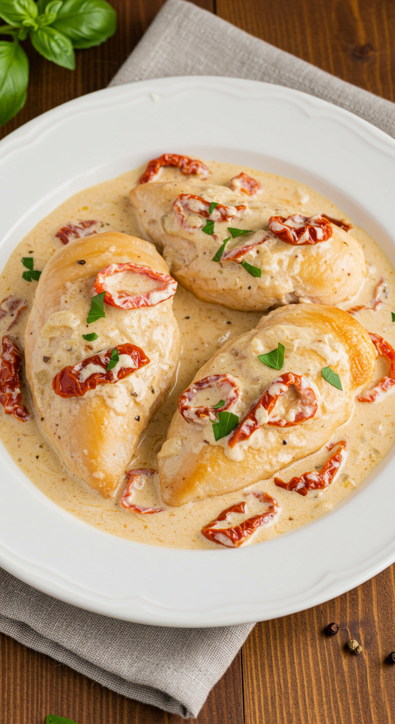 Creamy Sun-Dried Tomato Chicken