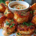 Crispy Bang Bang Salmon Bites