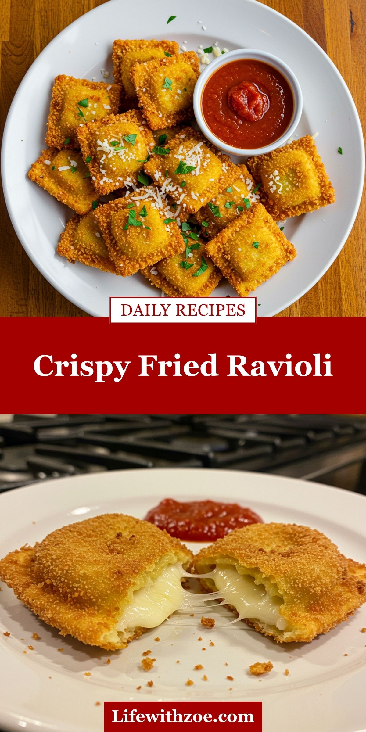 Crispy Fried Ravioli
