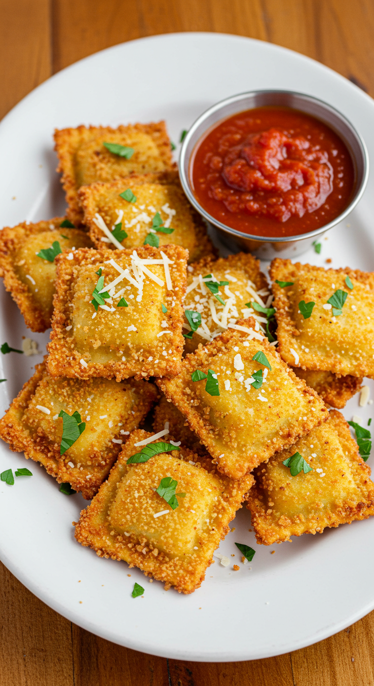 Crispy Fried Ravioli