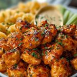 Easy Buffalo Garlic Chicken Bites Recipe