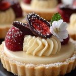 Elegant White Chocolate Mousse Tartlets