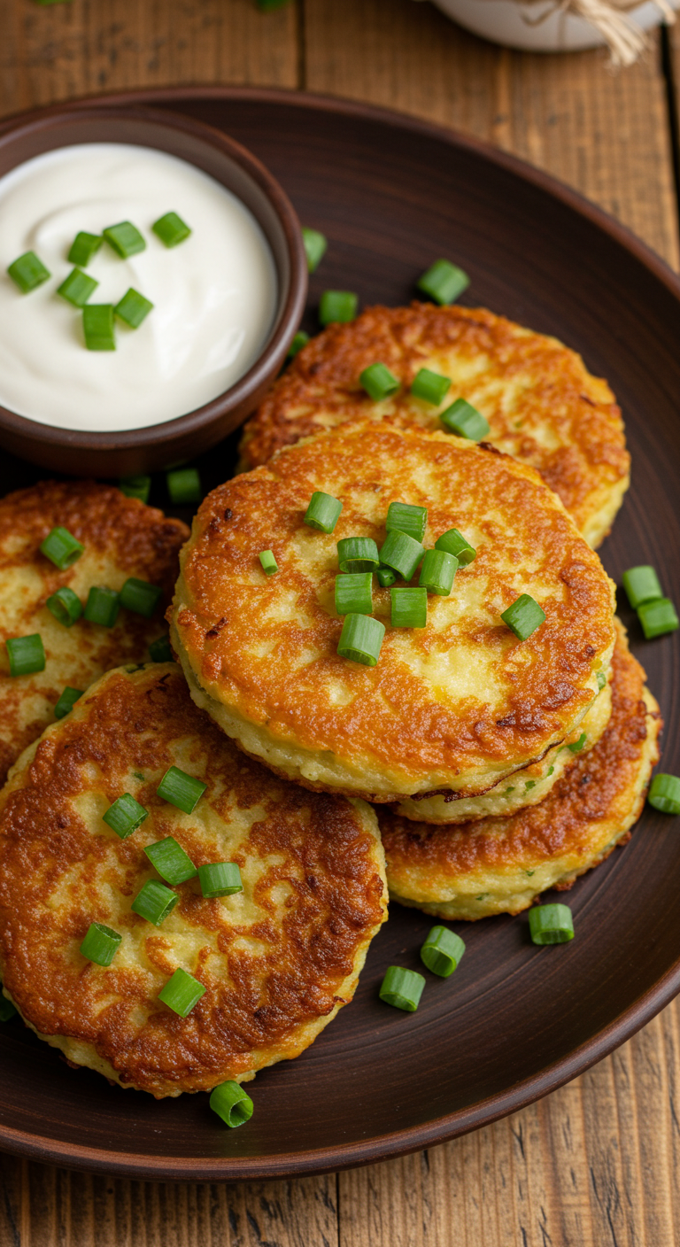 Mashed Potato Pancakes