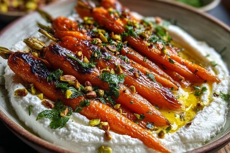 Roasted Carrots with Ricotta