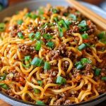 Simple Asian Ground Beef Noodles Recipe Ready in Minutes
