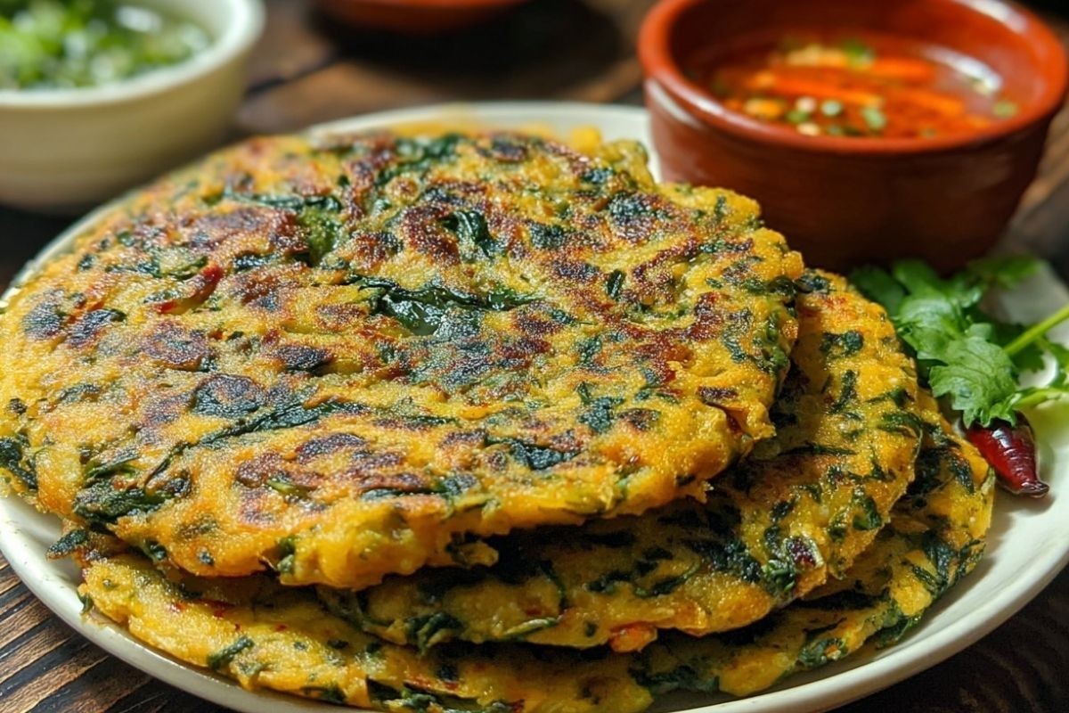 Spinach Puda
