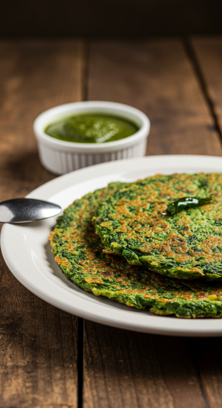 Spinach Puda