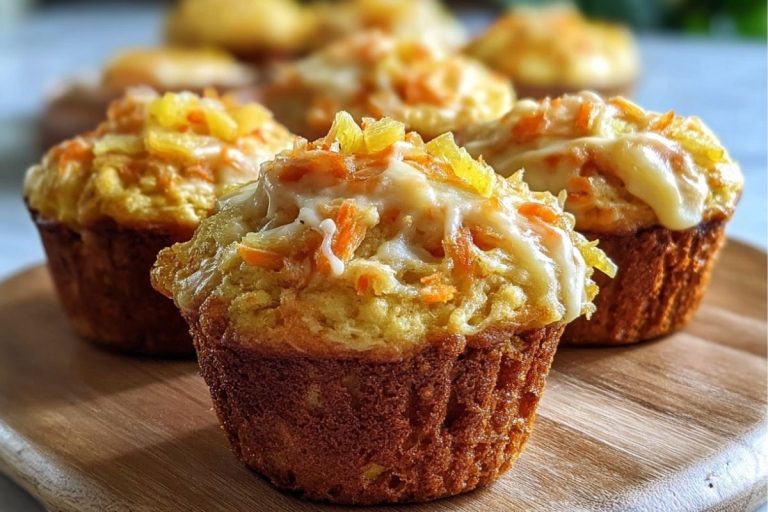 Tasty Hawaiian Pineapple Carrot Muffins