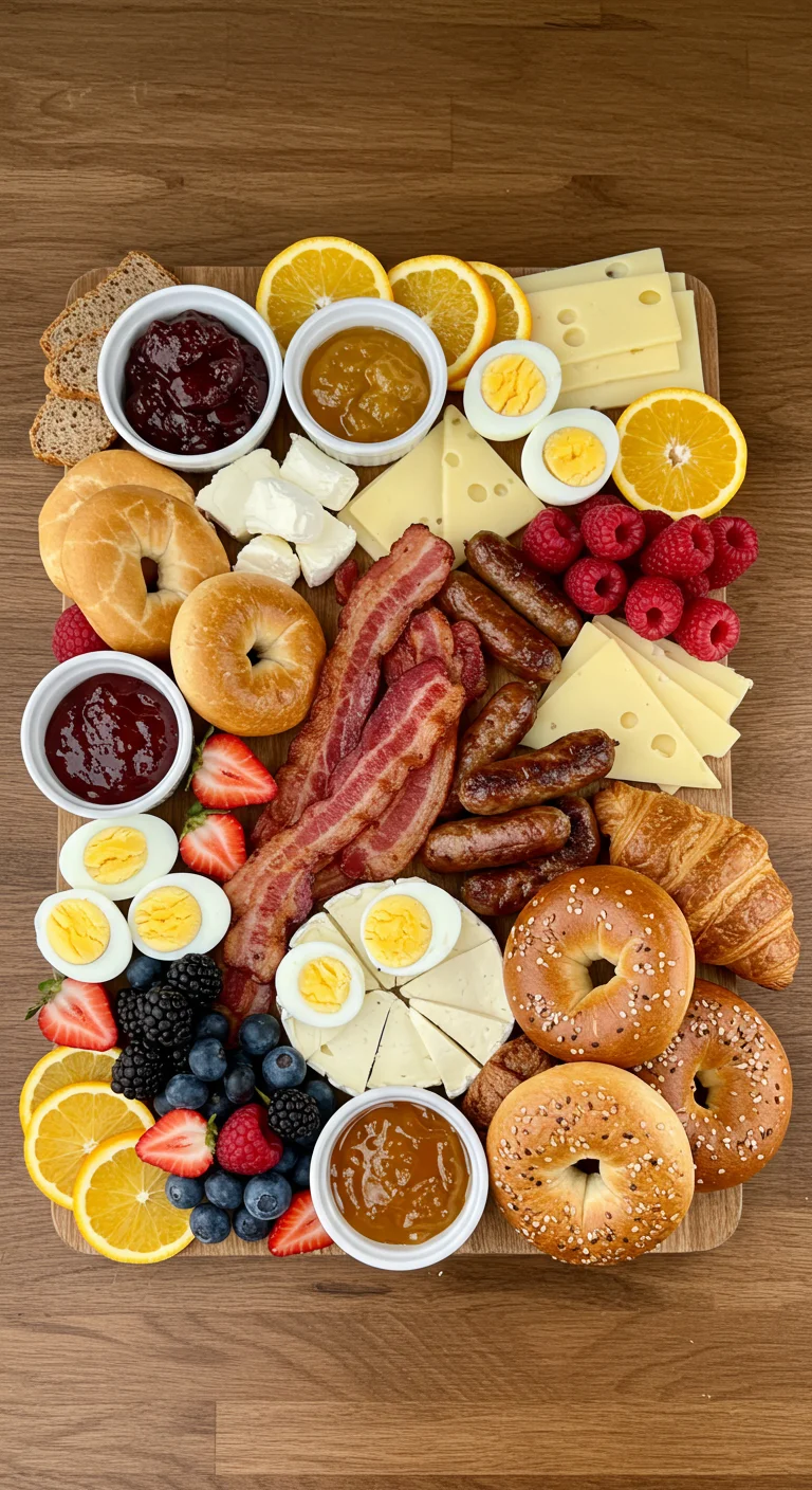 Breakfast Charcuterie Board