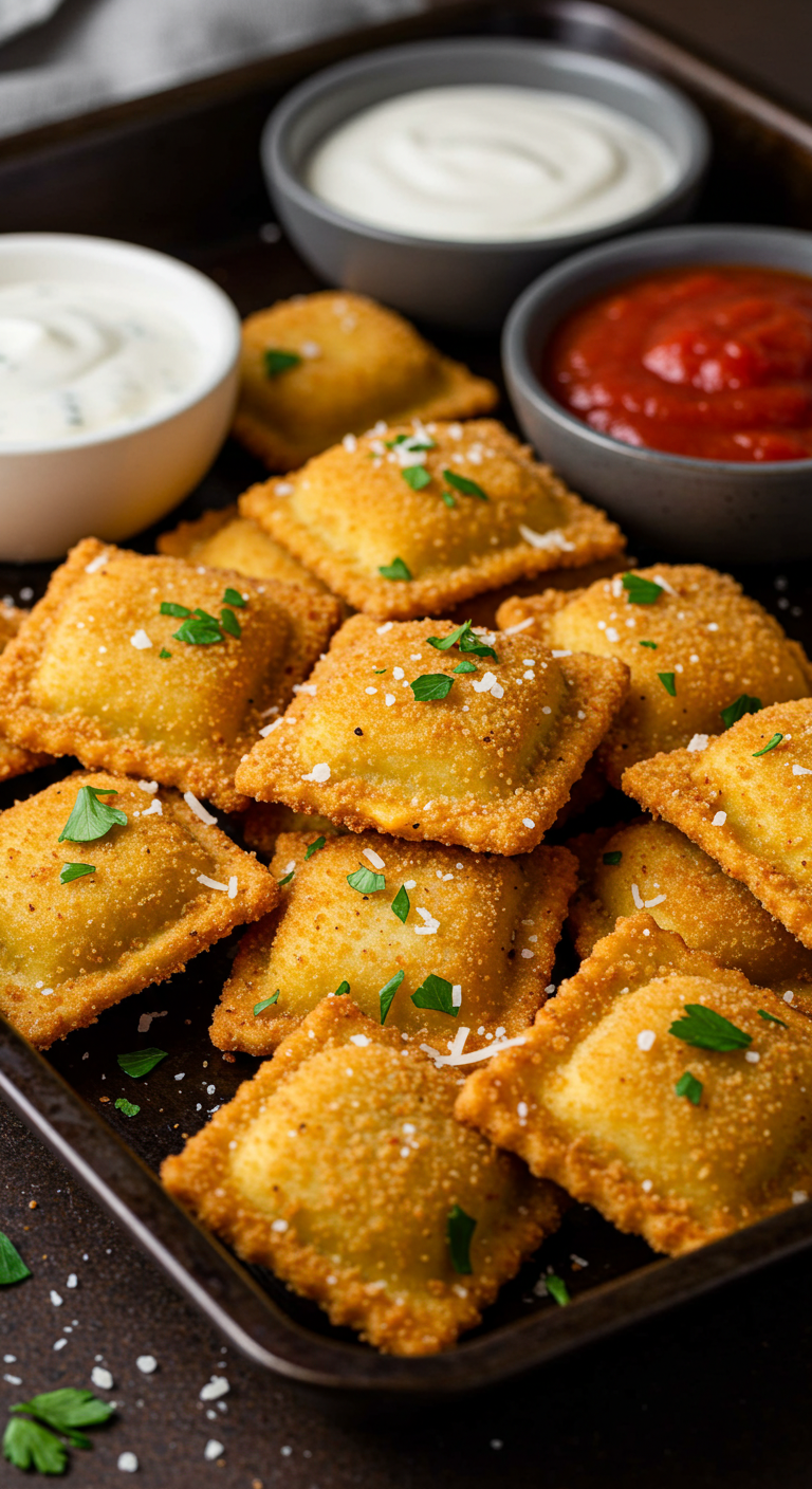 Crispy Fried Ravioli