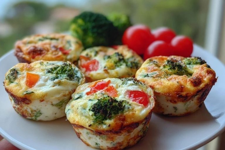 Egg White Muffins with Veggies