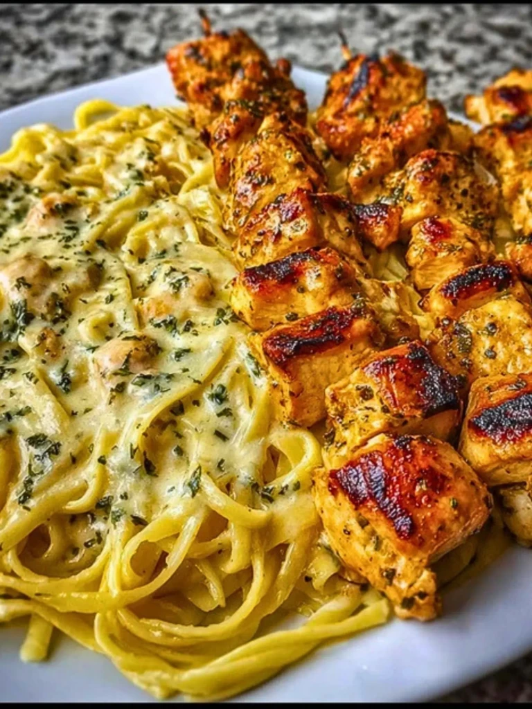 Cajun Garlic Butter Chicken Linguine in Creamy Parmesan Sauce 2