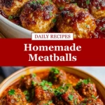 Homemade Meatballs Pin