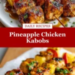 Pineapple Chicken Kabobs Pin