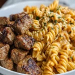 Ultimate Cajun Steak Tips Pasta Recipe 1